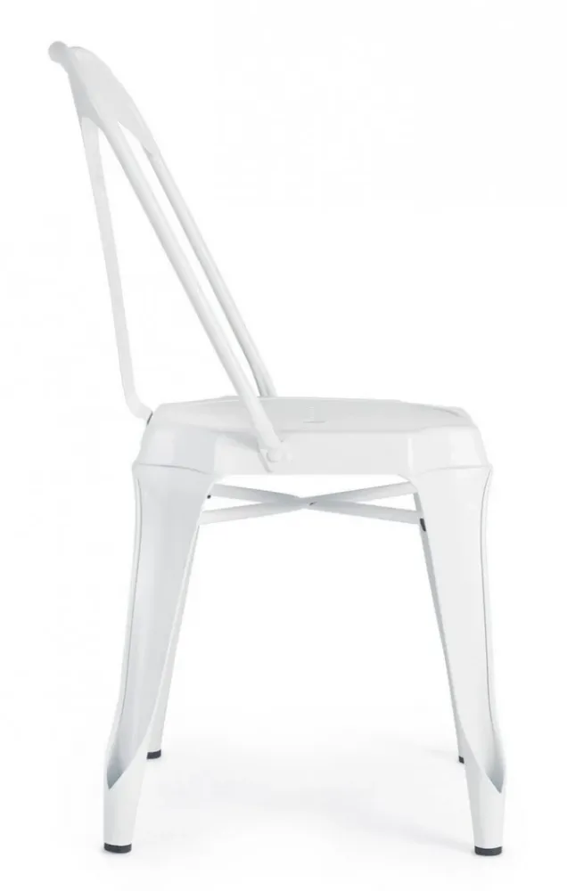 SEDIA MINNEAPOLIS BIANCO