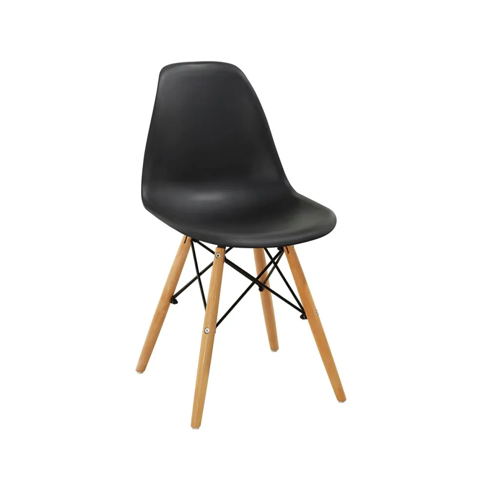 Sedia momo nera hw57909 - 4 pz