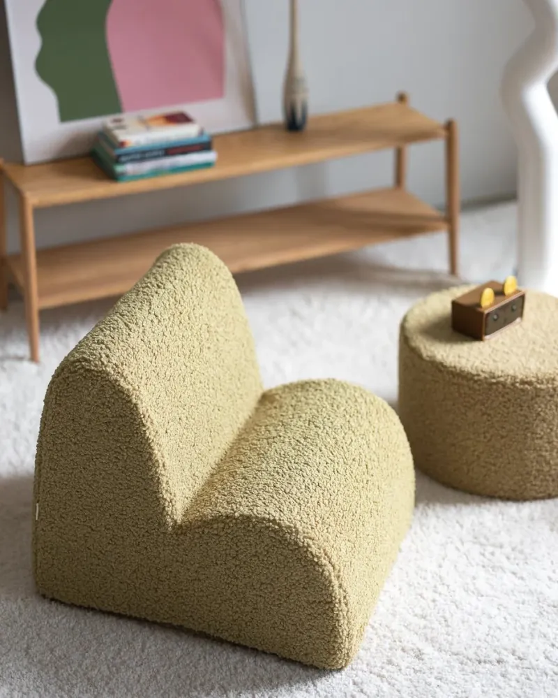 Sedia Nuvola Imbottita - Matcha