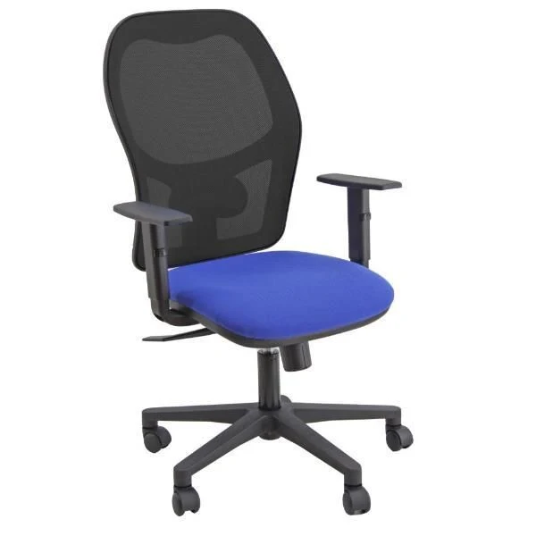 Sedia oper hubble blu+bracc regol. - HUHUVE/BR/EB