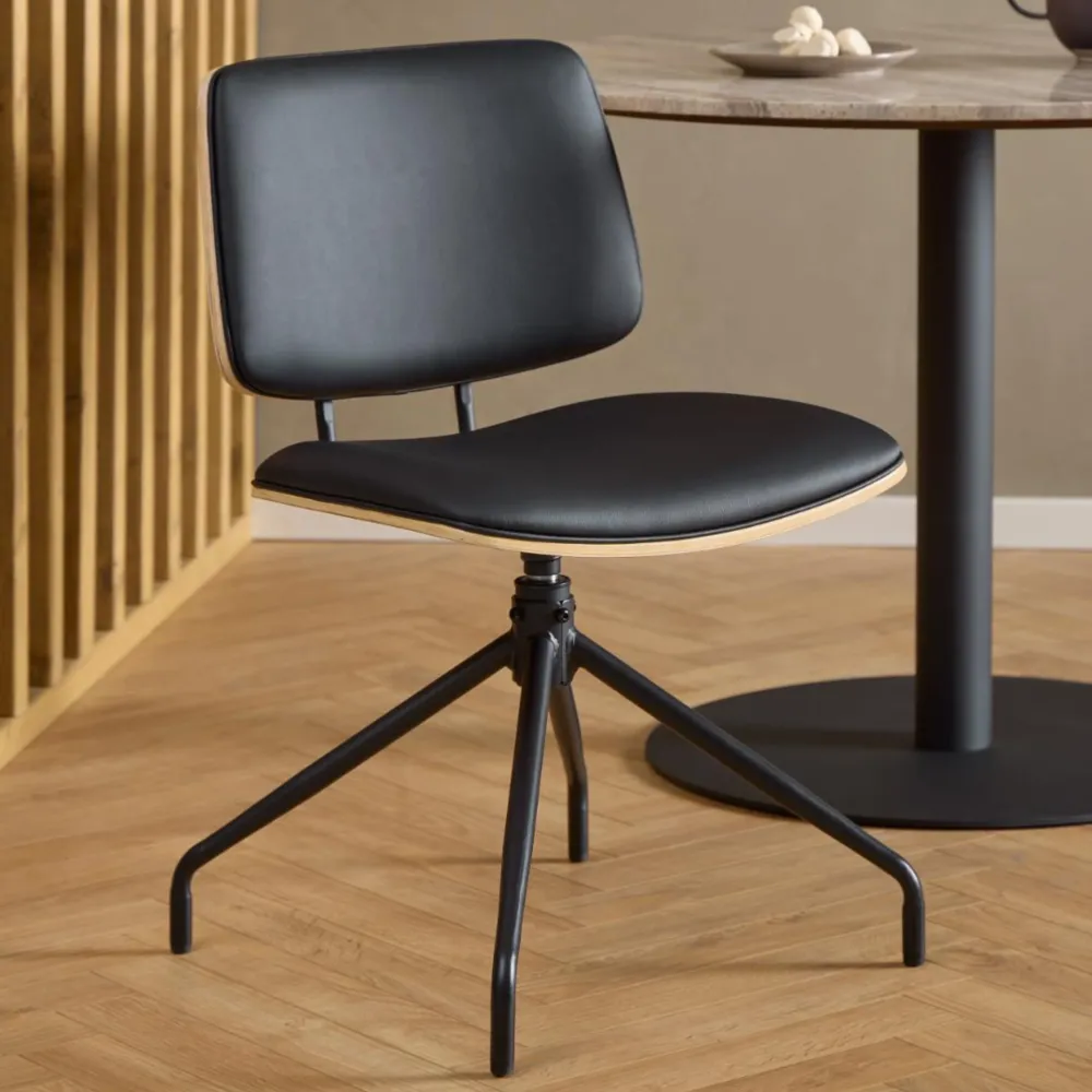 Sedia Oregon con gambe stella