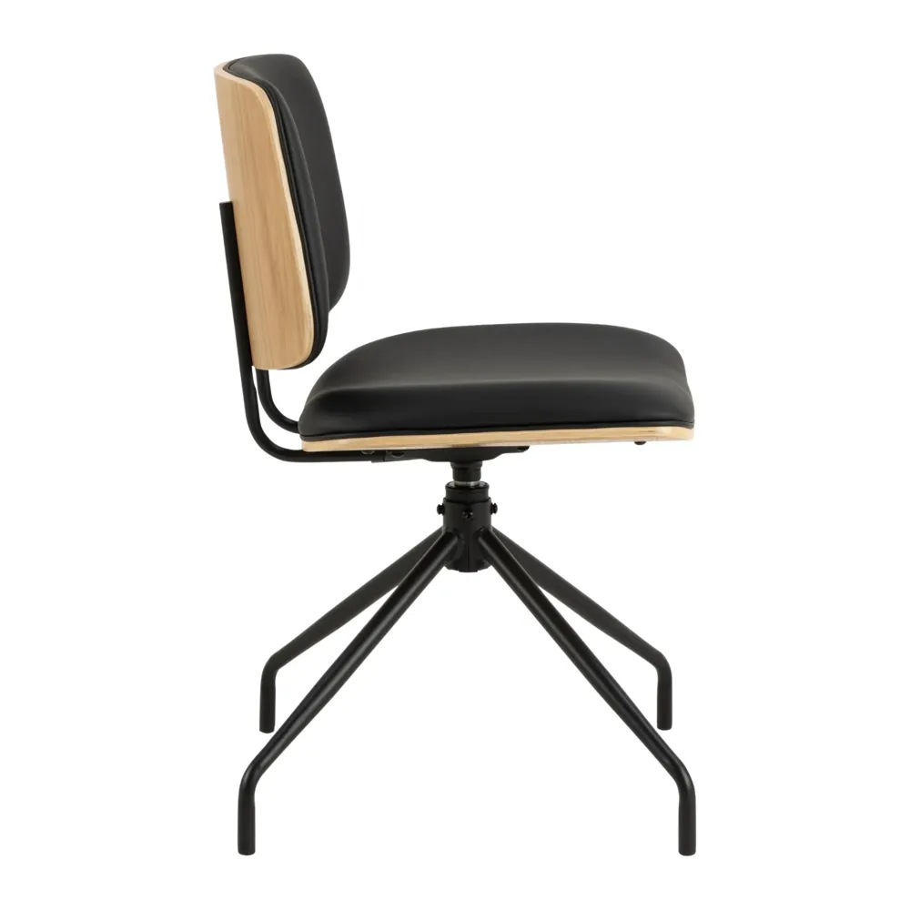Sedia Oregon con gambe stella