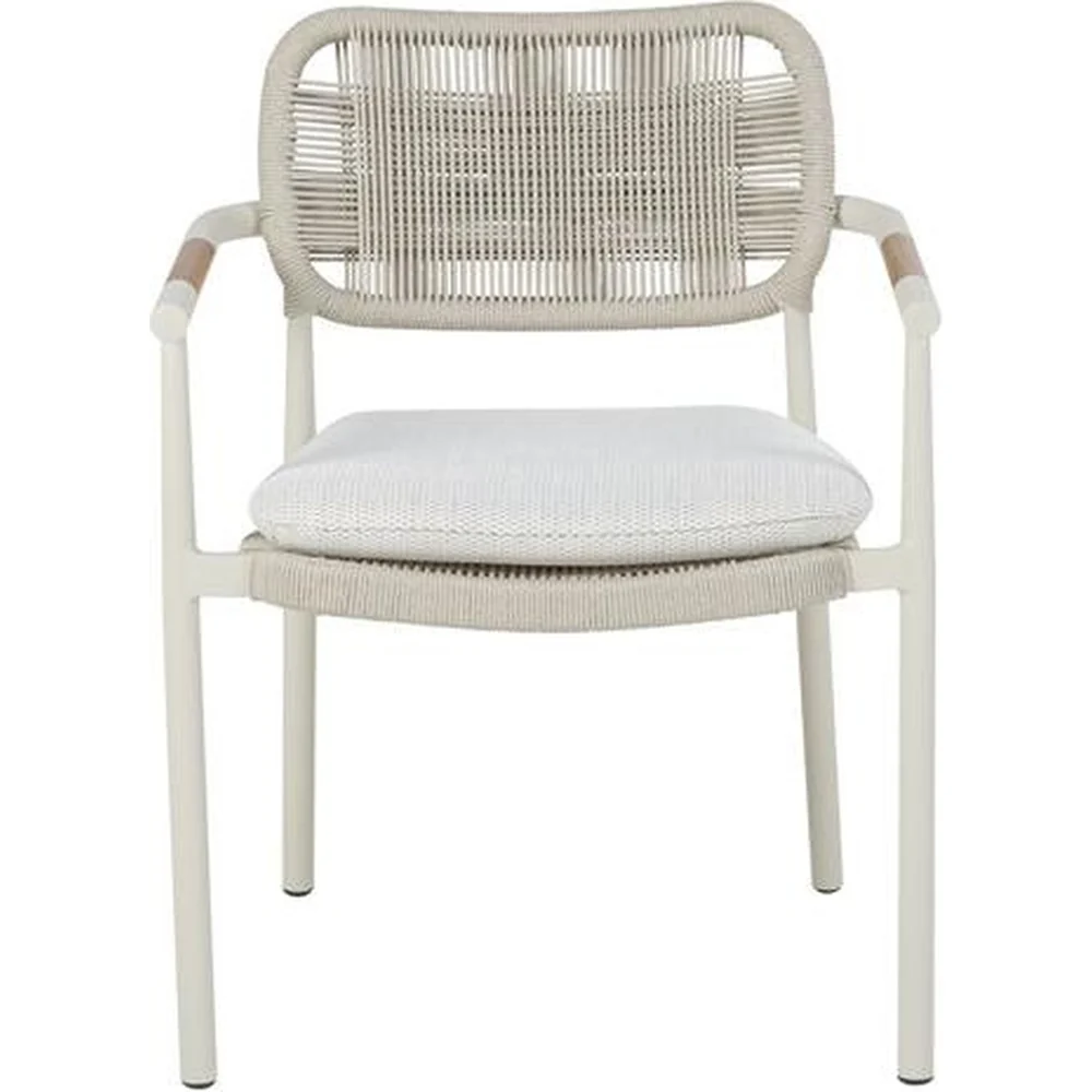 Sedia outdoor design lusso alluminio Zenit