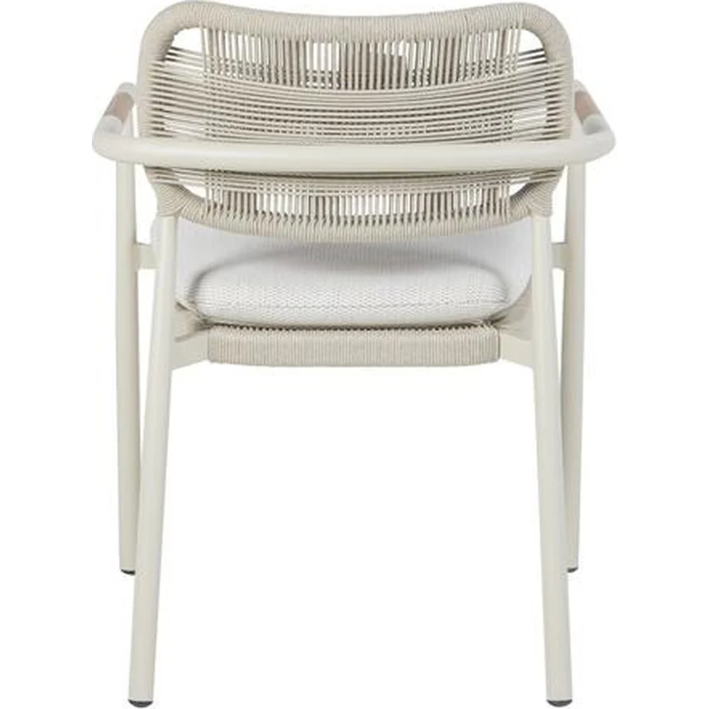Sedia outdoor design lusso alluminio Zenit