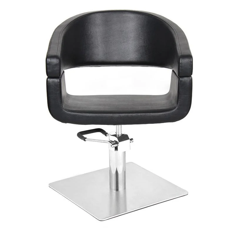 Sedia da parrucchiere Gabbiano 044 nera