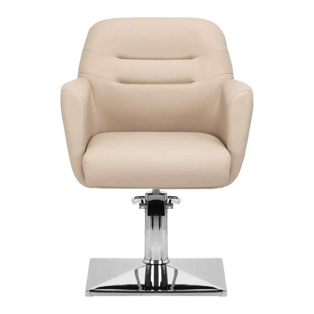 Sedia da parrucchiere Gabbiano Monaco beige