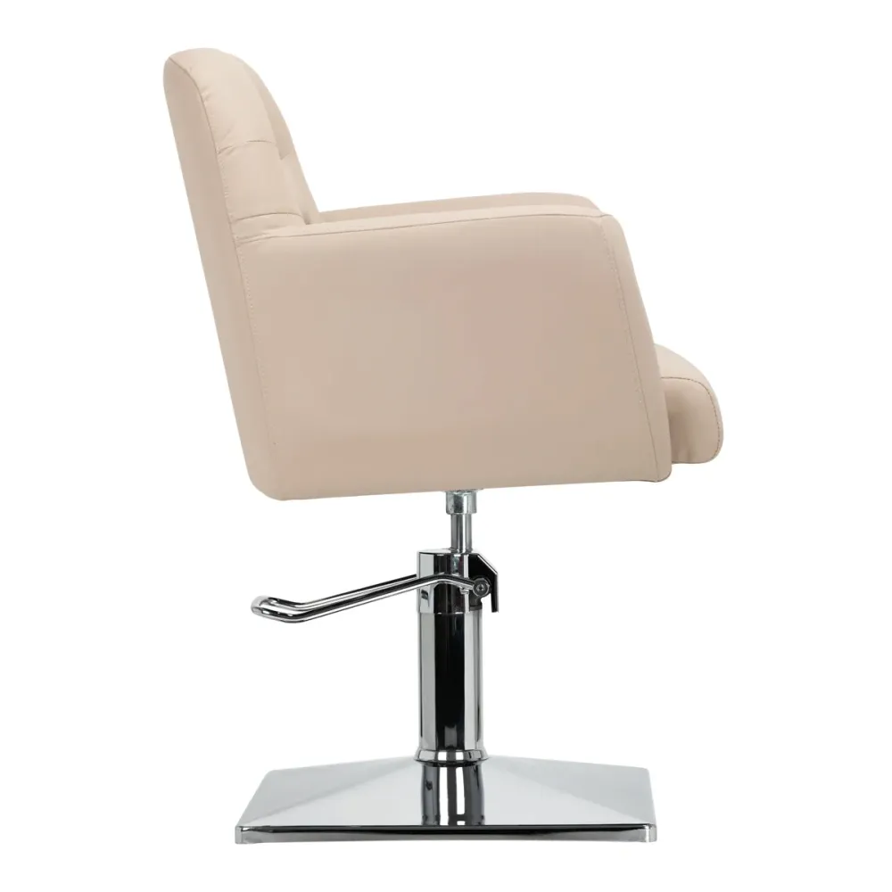 Sedia da parrucchiere Gabbiano Monaco beige