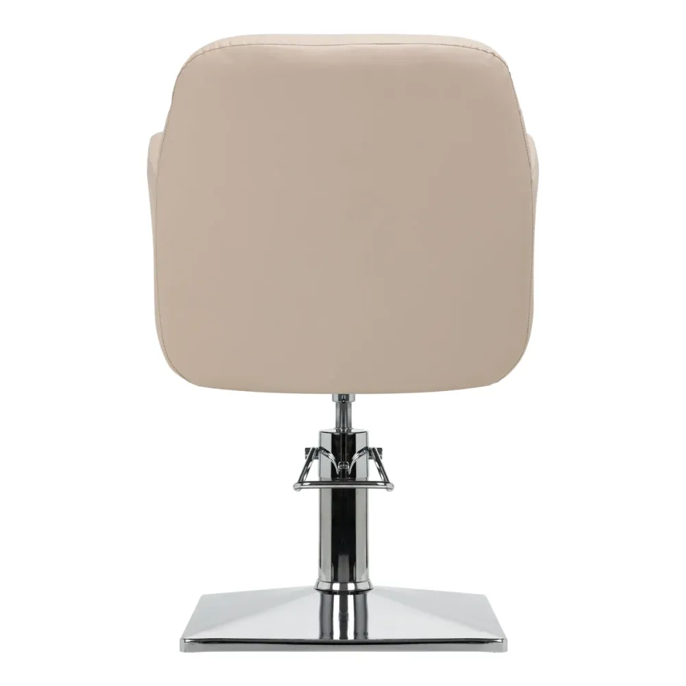 Sedia da parrucchiere Gabbiano Monaco beige