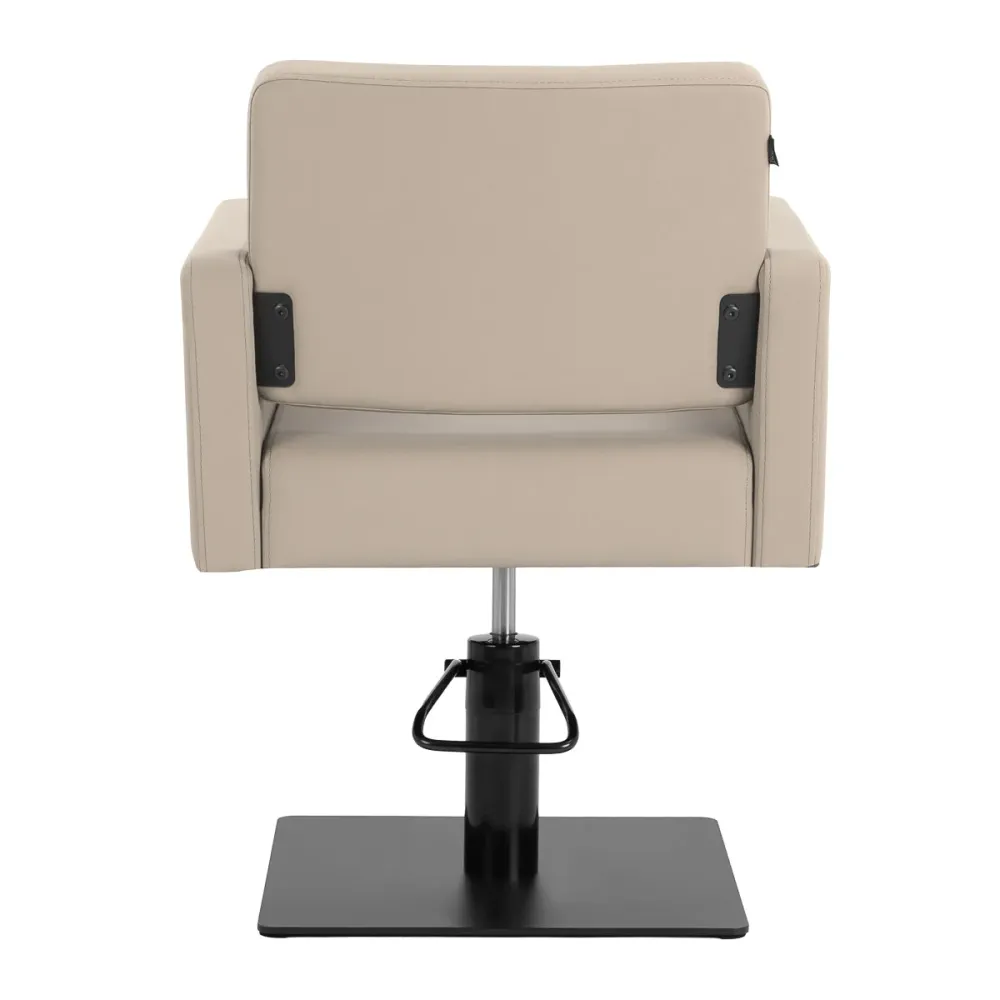 Sedia da parrucchiere Gabbiano Vitoria grigio-beige