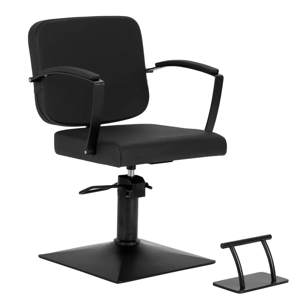 Sedia da parrucchiere Hair System Edge nero black