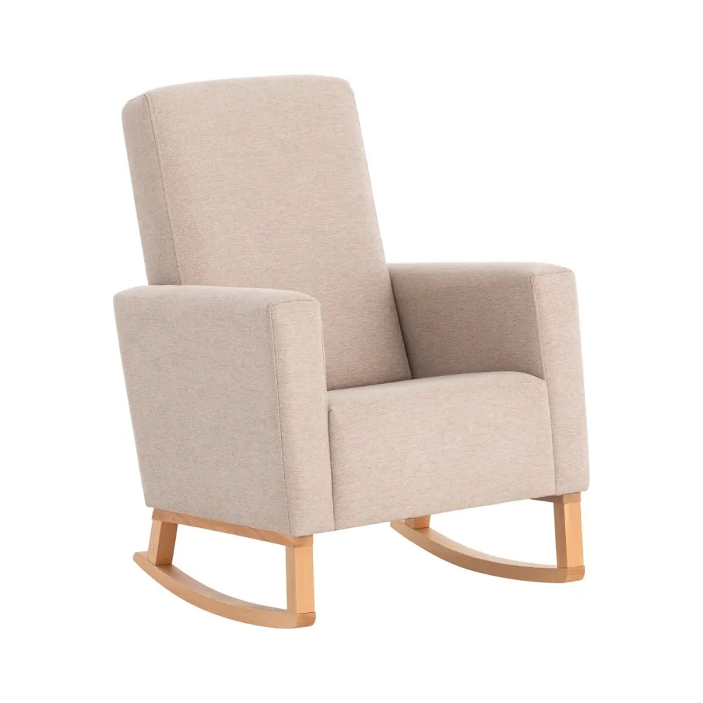 Sedia Per Allattamento Liso E Beige 70X70X104 Cm