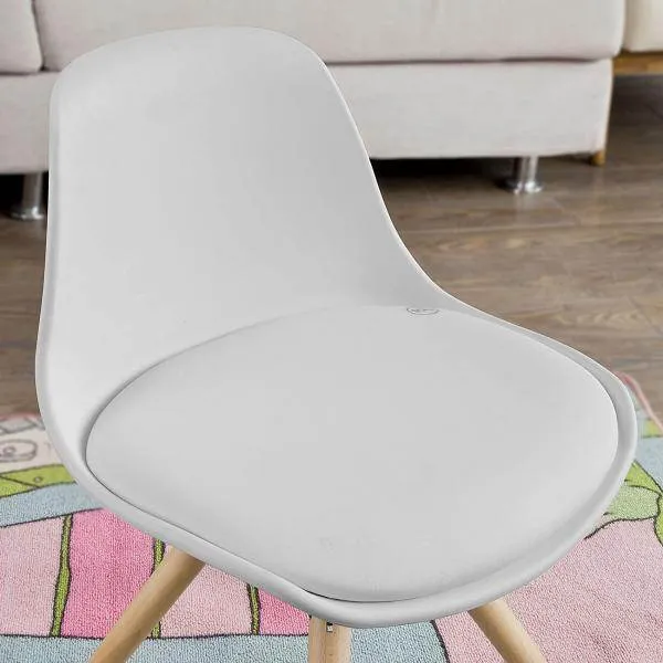 sedia per bambini | Altezza seduta 35 cm | sedia bianca