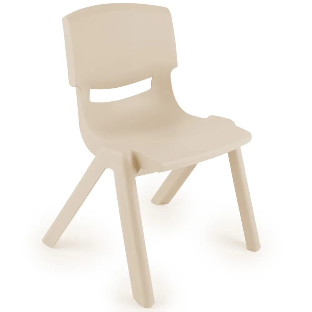 Sedia per bambini color sabbia