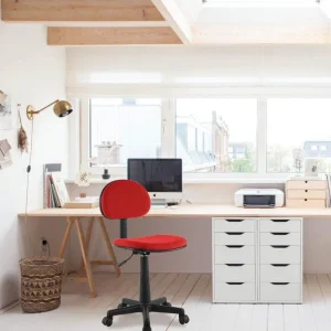 Sedia per Ufficio Colore Rosso