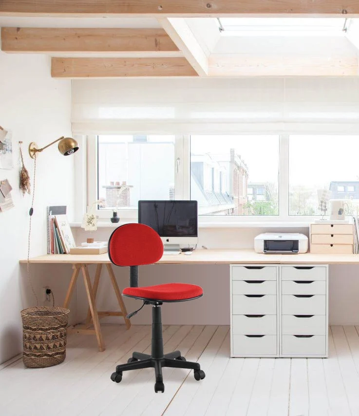 Sedia per Ufficio Colore Rosso