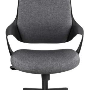 Sedia per Ufficio con Schienale Alto Design Moderno Grigio