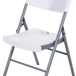 Sedia Pieghevole ''Catering'' Cm. 45X50X88 H Col. Bianco
