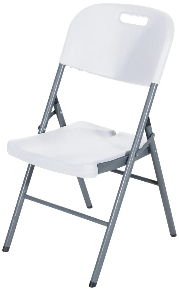 Sedia Pieghevole ''Catering'' Cm. 45X50X88 H Col. Bianco