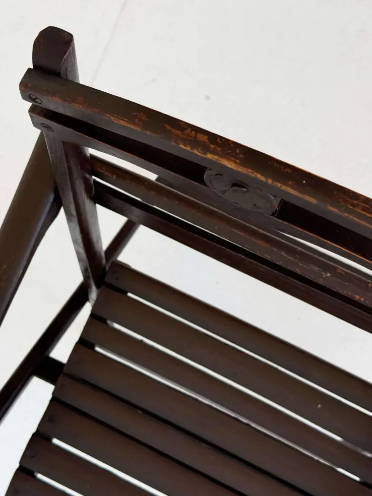Sedia pieghevole legno