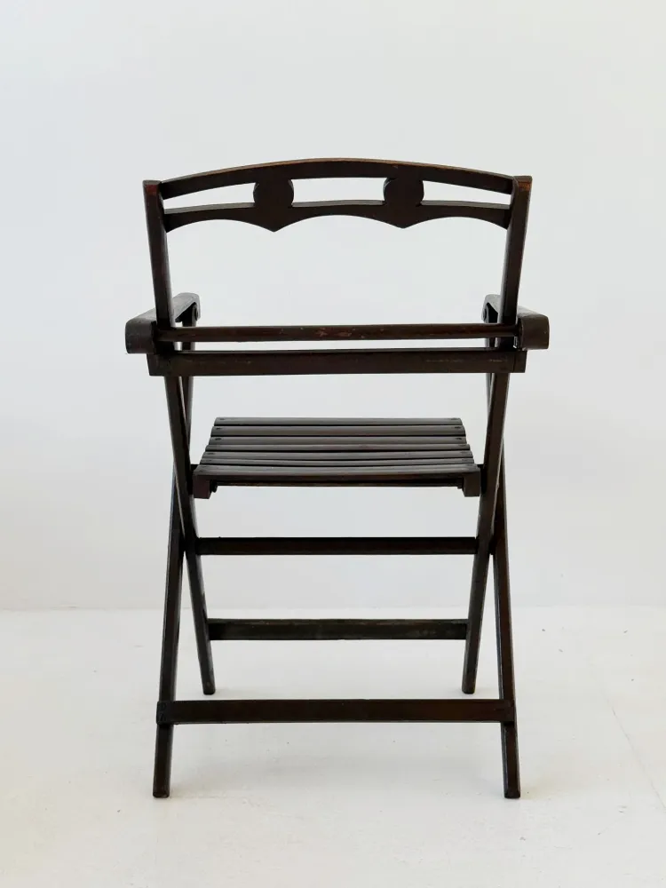 Sedia pieghevole legno