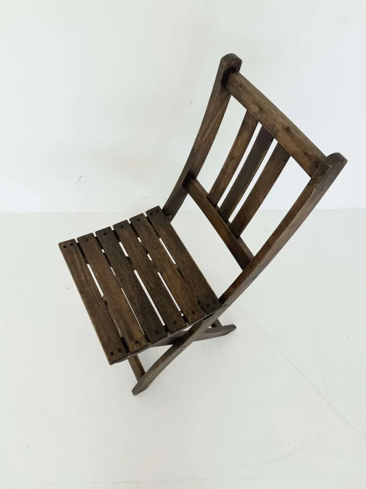 Sedia pieghevole legno