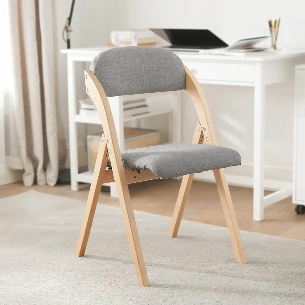 sedia pieghevole | Sedia da cucina | Sedia da scrivania | grigio chiaro | Modello FST92-N