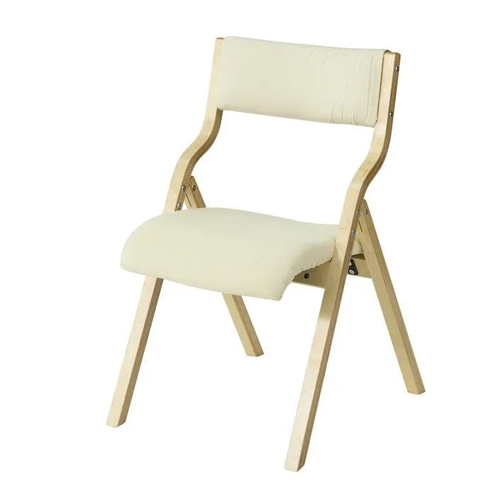 sedia pieghevole | Sedia da cucina | Sedia da scrivania per bambini | Bianco FST40-W