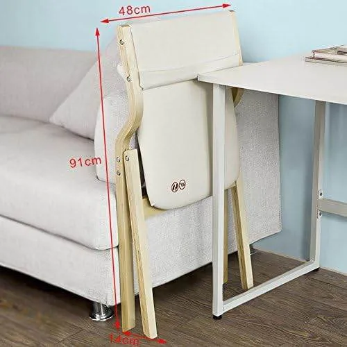 sedia pieghevole | Sedia da cucina | Sedia da scrivania per bambini | Bianco FST40-W