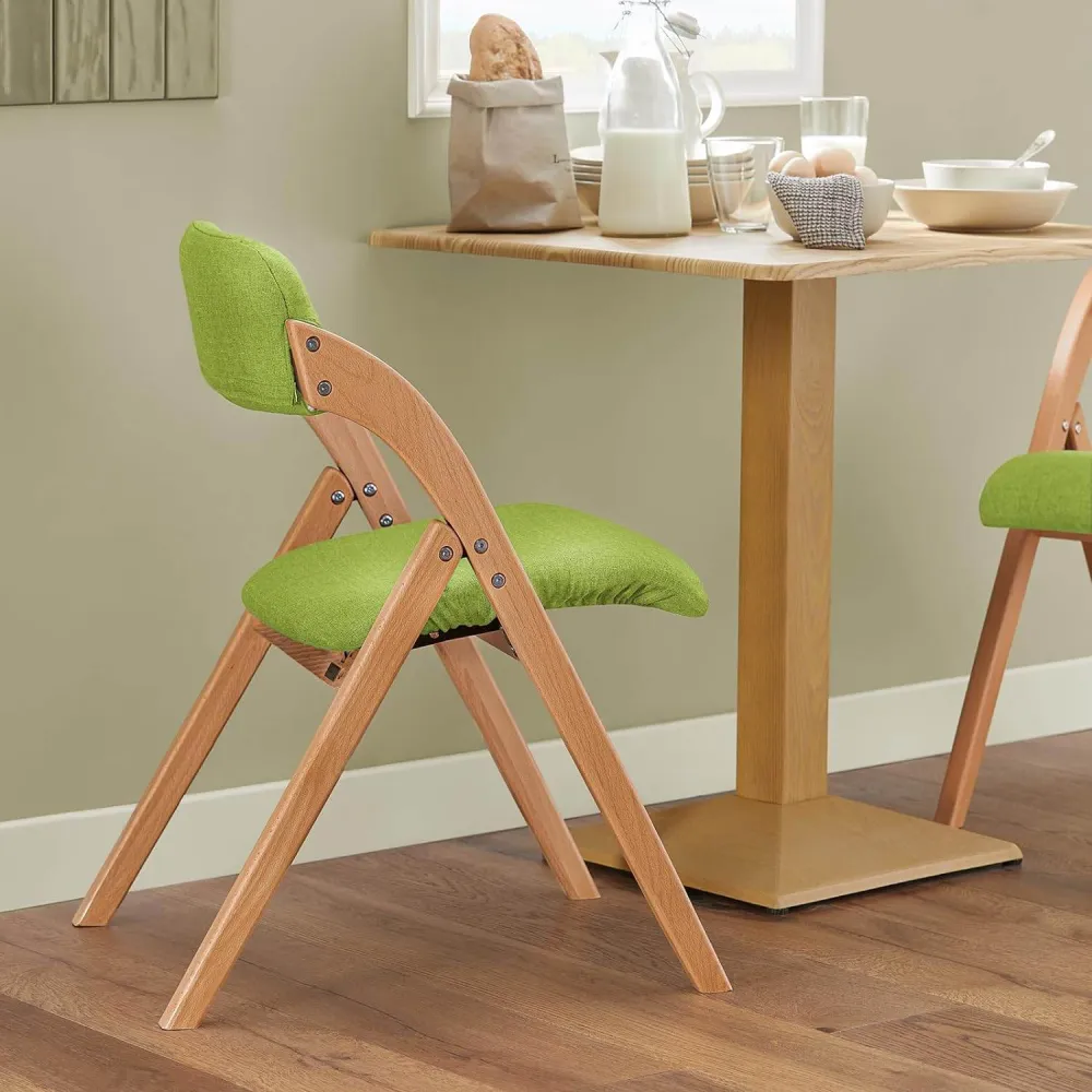 sedia pieghevole | Sedia da cucina | Sedia da scrivania | Verde | FST92-GR