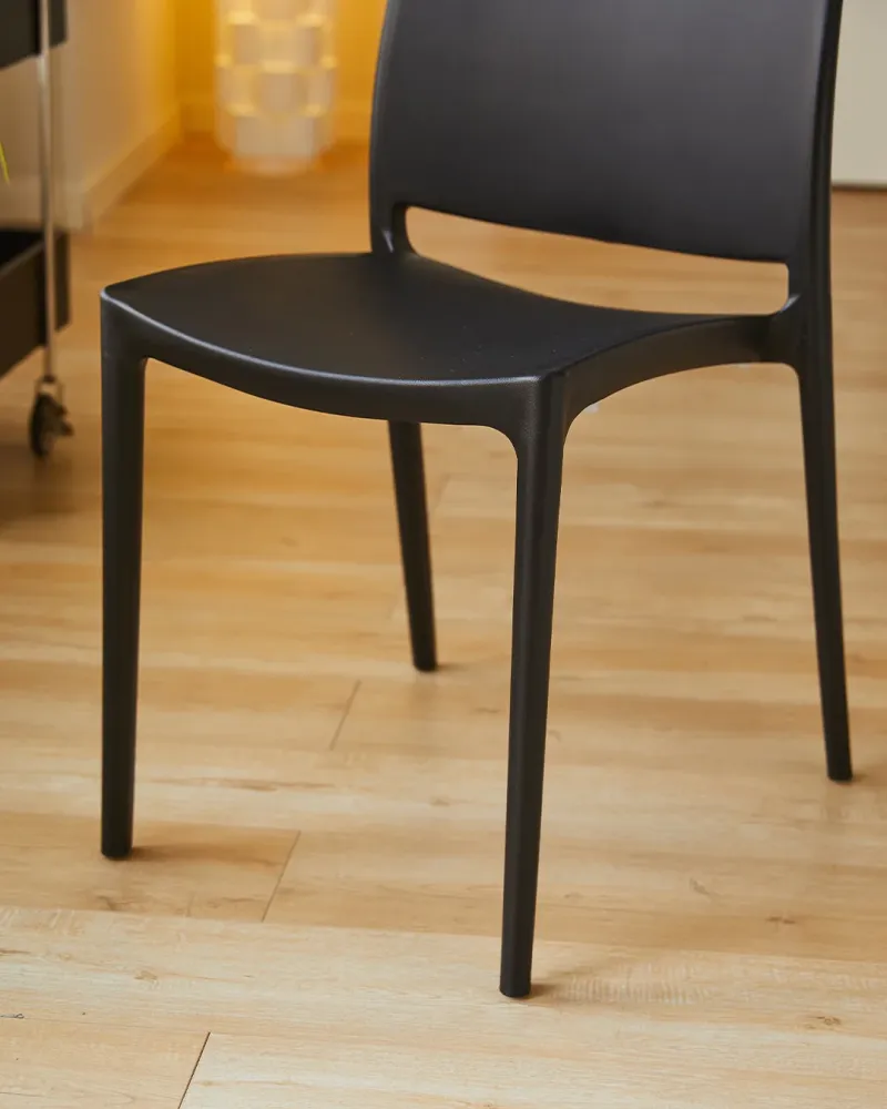 Sedia di plastica thalia blu blu