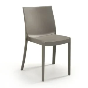 Sedia Polipropilene 'Perla' Beige Taupe - Bica