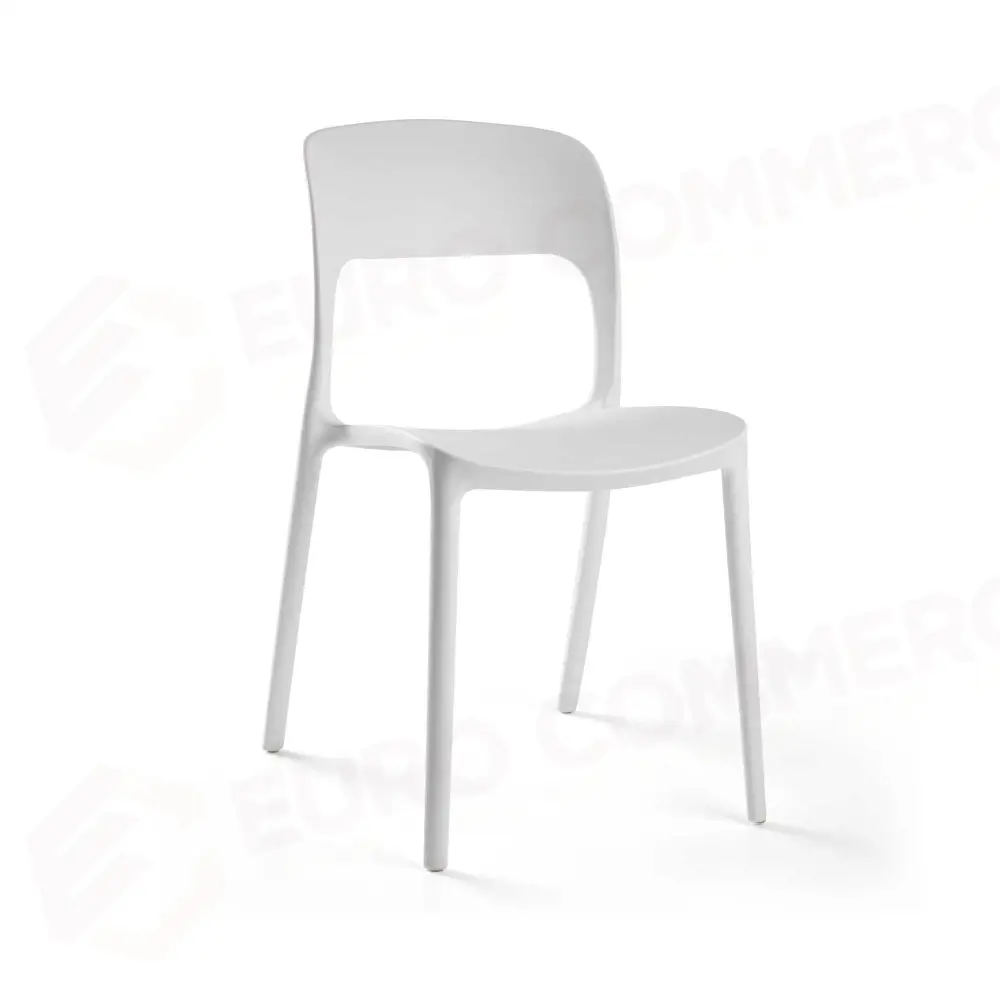 SEDIA POLIPROPILENE RISTO IMPILABILE BIANCO CM41X57H45/82,5 - 2807950000 - VACCHETTI