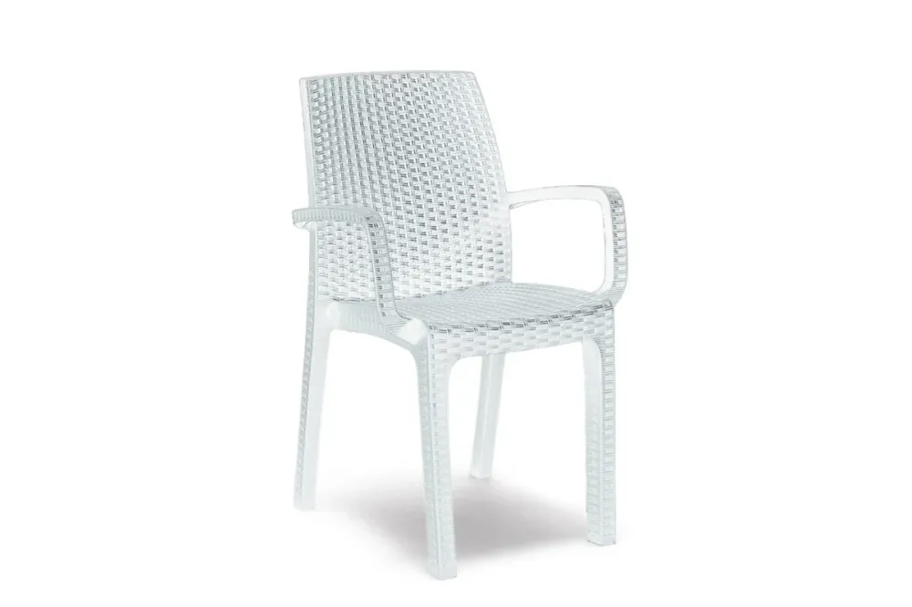 Sedia Polipropilene 'Verona Armchair' Bianco - Bica