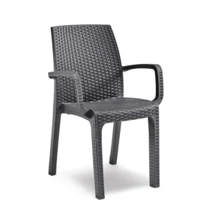 Sedia Polipropilene 'Verona Armchair' Grafite - Bica