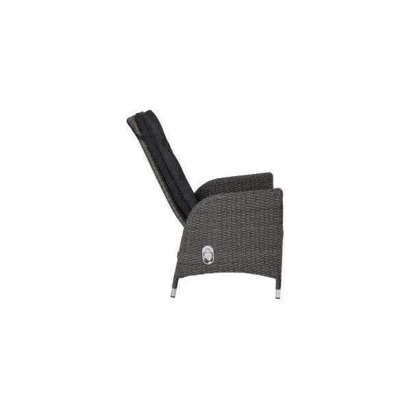 4x sedia Position Barcelona grigio-mix incl. cuscino seduta