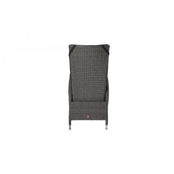4x sedia Position Barcelona grigio-mix incl. cuscino seduta