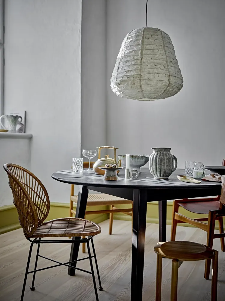 Sedia da pranzo Fiore, naturale, rattan