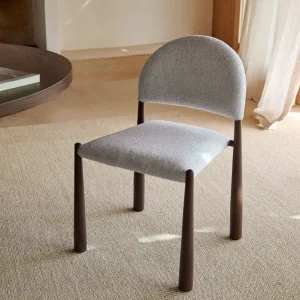 Sedia da pranzo imbottita metallo Blair