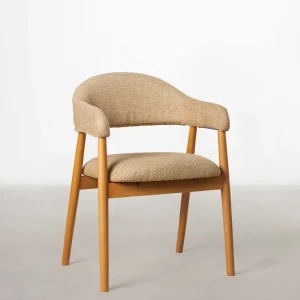 Sedia da pranzo imbottita metallo Tesa