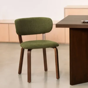 Sedia da Pranzo Legno e Imbottita Benton