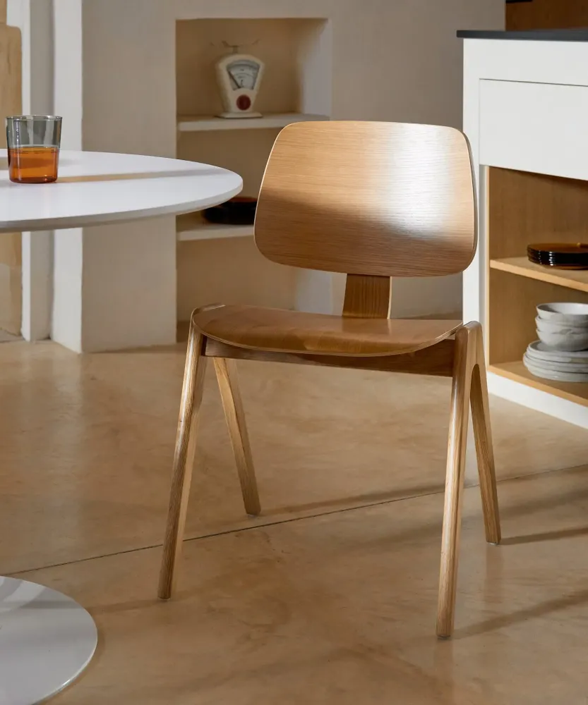 Sedia da pranzo legno Vega