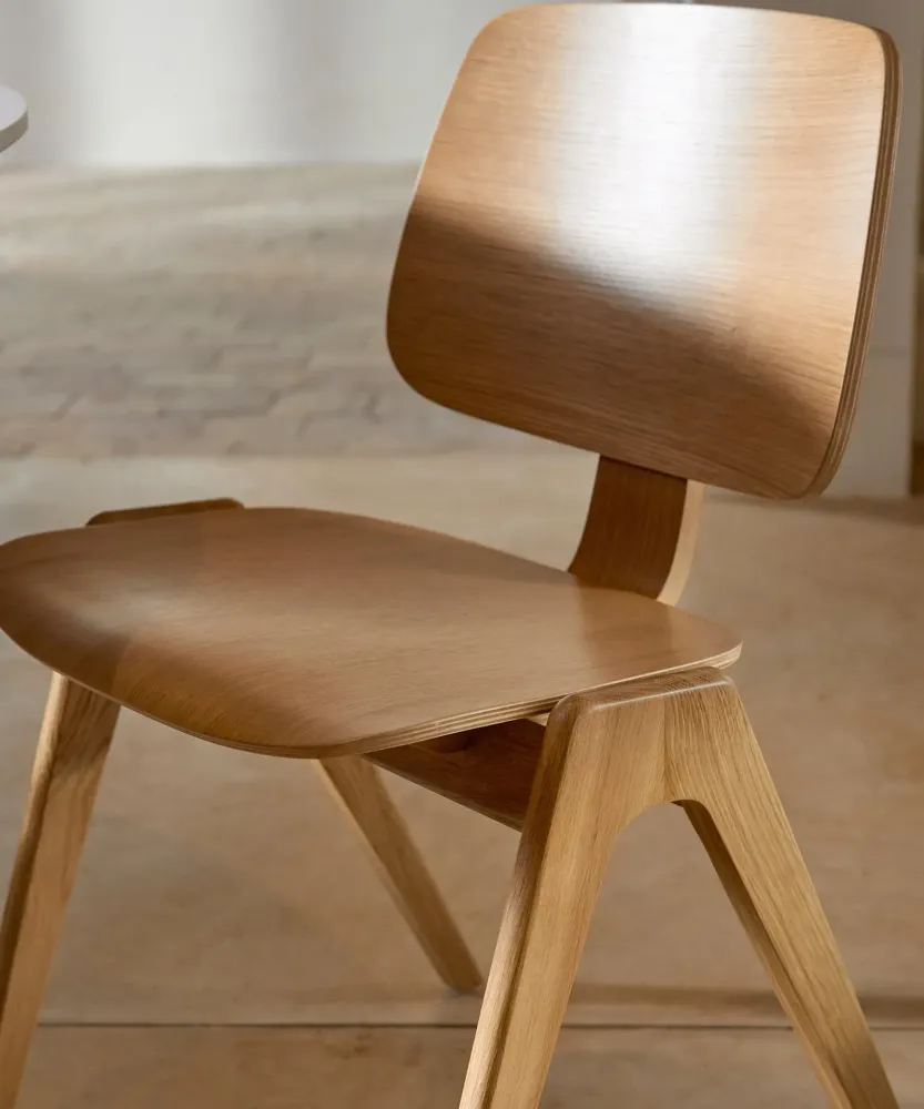 Sedia da pranzo legno Vega