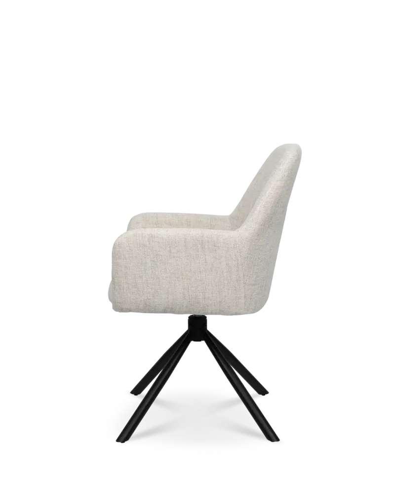 Sedia da pranzo tolosa beige