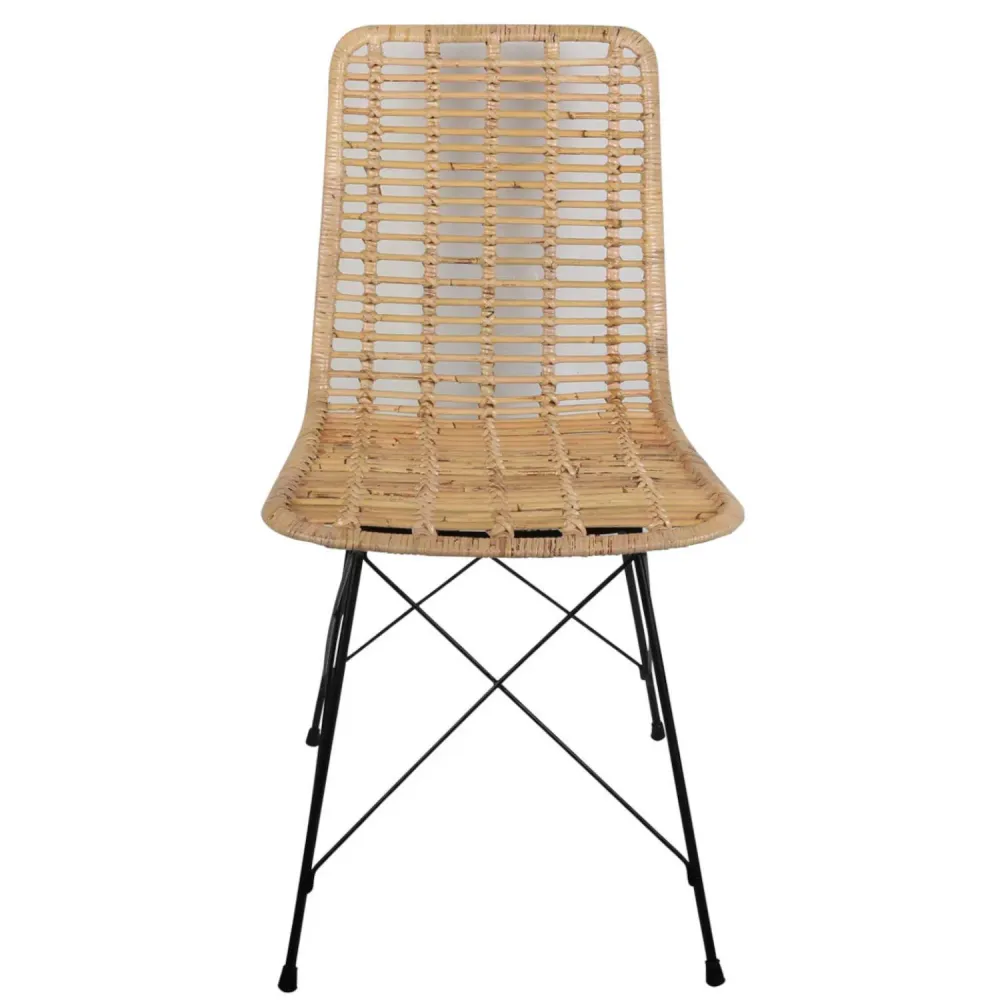 Sedia rattan Valencia Naturale
