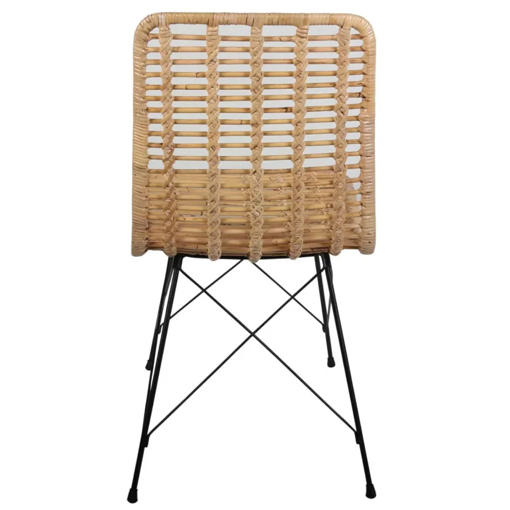Sedia rattan Valencia Naturale