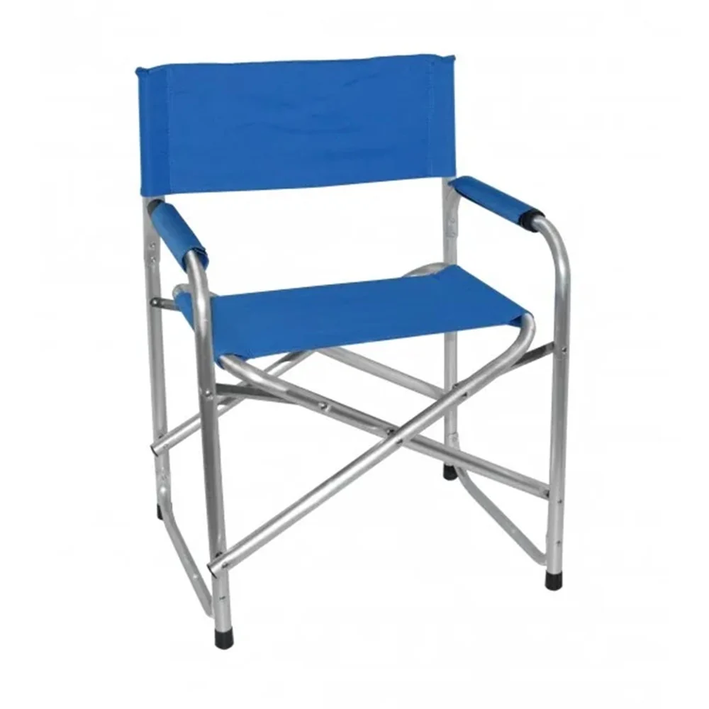 Sedia Regista Blu Alluminio Per Mare Pesca Spiaggia Giardino Pieghevole 490005