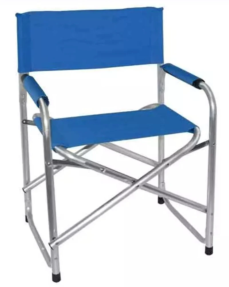 Sedia Regista Blu Alluminio Per Mare Pesca Spiaggia Giardino Pieghevole 490005