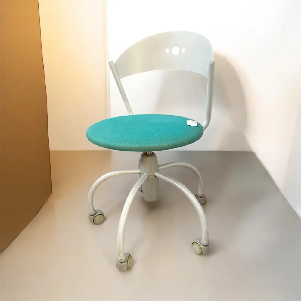Sedia Ruote Metallo