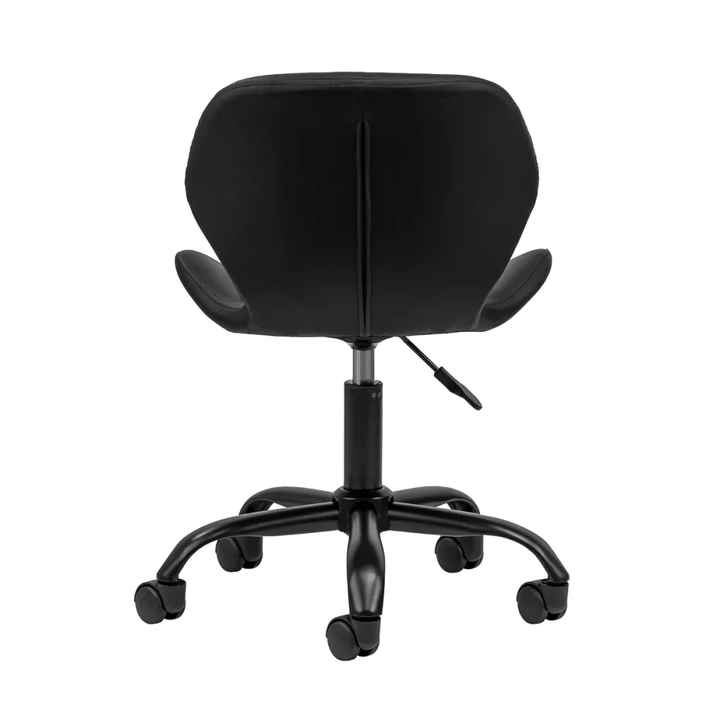 Sedia da Salone Regolabile con ruote 4Rico QS-06 Nero-Nero