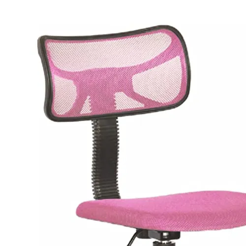 Sedia Scrivania Cameretta Easy Rosa Design Ergonomico Altezza Regolabile